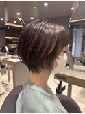 オトナのこなれショートボブ！