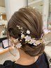 ヘアアレンジメント 5,500円~ サロンシャンプーサシェプレゼント♪
