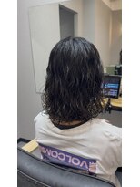 シロ(SHILO)&nbsp;強めパーマボブ