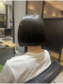 丸みボブ