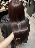 ストロベリーチョコレート＊艶髪＊イルミナカラー＊秋カラー