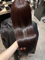ユーフォリア 青山(Euphoria)&nbsp;ストロベリーチョコレート＊艶髪＊イルミナカラー＊秋カラー
