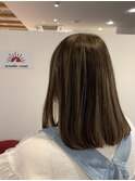 ハイライトカラー,コントラスト,アッシュベージュ【草加】