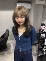 スティーン(STEEN)&nbsp;レイヤーカット×エンドカラー