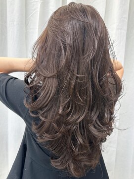 エトワール(ETOILE) 海外レイヤー/韓国レイヤー/レイヤーカット/アッシュブラウン