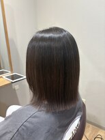 ポート(PORT)&nbsp;切りっぱなしボブ×顔まわりレイヤー