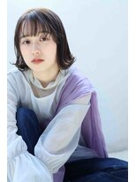 エフェクト 横浜(effect)&nbsp;オトナな長め前髪のシースルーロブ