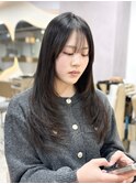 【トレンド韓国レイヤー】髪質改善/艶カラー/韓国ヘア