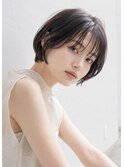 【LOVESTOIKE】耳かけショートボブ×艶グレージュ