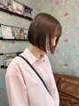 ビジュ(Bijoux) ぷつっと感が可愛い顎ラインボブ!!