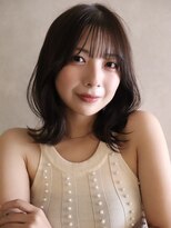 サンド ミュウ 横浜店(sand mieu)&nbsp;大人可愛い/ミディアムレイヤー/くびれミディアム/横浜駅