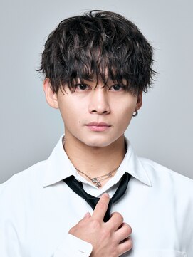 ザ サードヘアー 津田沼 (THE 3rd HAIR) シャドウパーマ　ツーブロックマッシュ