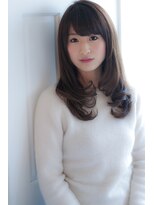 エイト プラット 渋谷2号店(EIGHT plat)&nbsp;ぴゅアバング×大人ベージュ×ふんわりワンカール