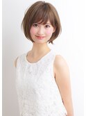 『rue京都』ナチュラル小顔ショートボブ☆