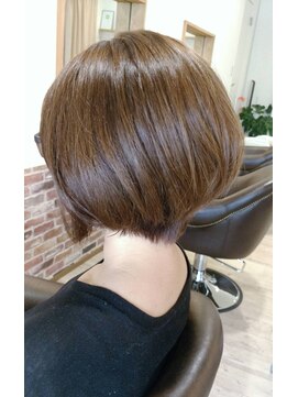 ドゥ ヘア デザイン(Doux hair design) バルーンショートボブ