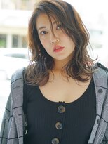 ヘアーループレル(Hair ruup Rell design works)&nbsp;インナーカラー の柔らかアッシュベージュ