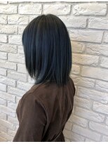 パザパ 交り江店(PA.ZA.PA.)&nbsp;ダブルカラー/ネイビー/髪質改善トリートメント/20代30代40代