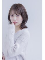 ラフ フロム ガーデン(Laf from GARDEN)&nbsp;【寺尾拓巳】大人かわいいアッシュブラウンくびれミディアム