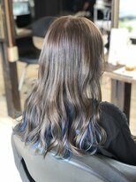 ヘアメイク アンテナ(hair make antenna) ロングインナーカラーヘア