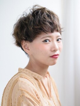 マーブルトウキョウネオリーブ(marbles tokyo neolive) 《MARBLES/三軒茶屋》☆ノーブルショート×ワイドバング