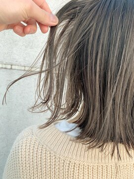 メイクス 表参道(MAKE'S omotesando) オリーブベージュ オリーブカラー ブリーチなし 透明感カラー