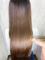 アンフィユヌキャトル(AnFye une Qatll)&nbsp;ジュエリーシステム×LULUトリートメント×縮毛矯正で艶髪♪