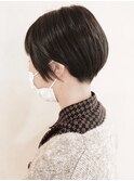 【morio鶴瀬】20代30代40代刈り上げ女子耳掛け丸みショート