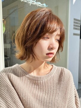 マセナ(Masena) 透明感ナチュラルブラウン×柔らかボブ×masena