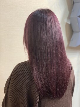 ケア 坂戸駅前店(Care) ブリーチベース の ベリーピンク♪