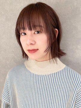 オブジェ シエル(obje't ciel) 【obje't ciel】顔まわりレイヤー×カシスピンク【宮崎 太揮】