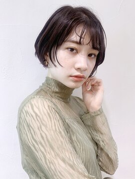 アイティーバイアルバム 松戸店(IT by ALBUM) ラフショート_くびれヘアビタミンカラーメルティカラー_48539