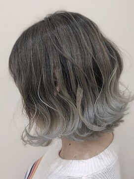 ハイプ(hipe) ◎シルバーブロンドグラデーション＊