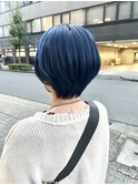 【entality lit】ハンサムショート×ネイビーカラー