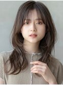 20代30代かわいい/顔周りレイヤー/髪質改善/髪質改善ストレート