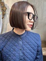 レティ(lety)&nbsp;切りっぱなしボブ×酸性ストレート