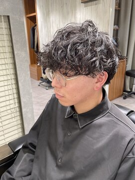 ヨシザワインク バンダイ(YOSHIZAWA Inc. BANDAI) 波巻きパーマ/メンズパーマ/20代30代/バチボコ/スパイラルパーマ