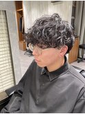 波巻きパーマ/メンズパーマ/20代30代/バチボコ/スパイラルパーマ