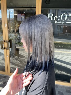 レオン(Re:ON) シルバー × ブルー