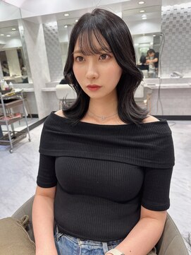 ジーナ 名駅(XENA.) 《xena/中島》小顔レイヤー×ミディアム