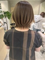 ナナローネス(nana loness)&nbsp;くびれヘア　くびれボブ 大人ボブ レイヤーカット