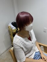 コレット 宇都宮(collet Gigi)&nbsp;前髪/マチルダボブ/ピンクベージュ/インナーグレージュ/ピンク