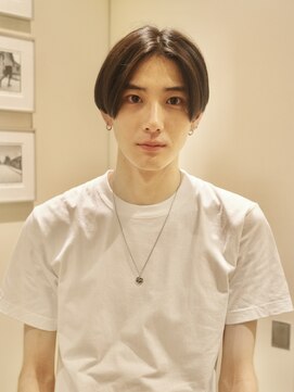 ネロ ヘアサロン ネイビー 渋谷(NERO HAIRSALON NAVY) 【赤津美奈】メンズカット センターパート ツーブロック