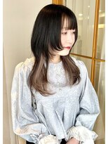 ヘアーズルネッタアベノ(HAIR'S Lunetta abeno) ロングウルフ×インナーカラー【HAIR'S Lunetta 井上】