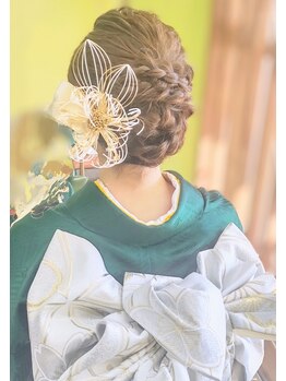 レモン(Lemon)の写真/有資格者の着付け師が着崩れしない着付けを致します！