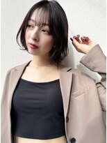 【MINX】似合わせ小顔レイヤーボブウルフ_銀座/髪質改善