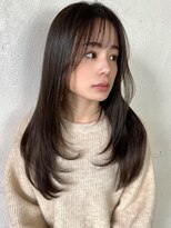 ロンドプランタン 恵比寿(Lond Printemps) イメチェン外ハネボブ美髪ワイドバングレイヤー縮毛矯正/恵比寿