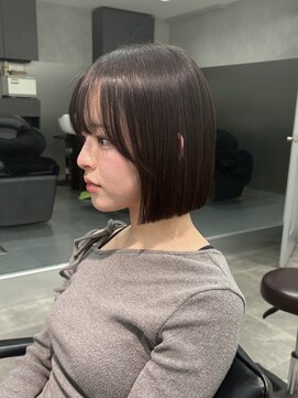 ジーニー 千葉(GENiE) 小顔に見せる顔周り/韓国風タッセルボブ【白井愛海】