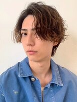 イーストハムアネーロ(EAST HAM anello) 爽やかセンターパート×パーマスタイル