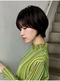 ショートカット/髪質改善縮毛矯正白髪ぼかしレイヤーカラーボブ