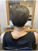 アッシュグレージュ×地毛ブラック